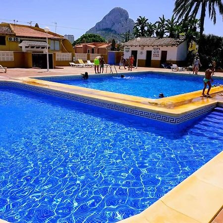 Bungalow In Calpe - Swimming Pool And Tennis Court Exterior photo
